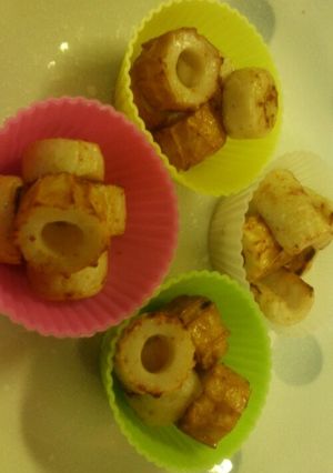 簡単お弁当にちくわのマヨピリ辛☆ 冷凍可-レシピのメイン写真