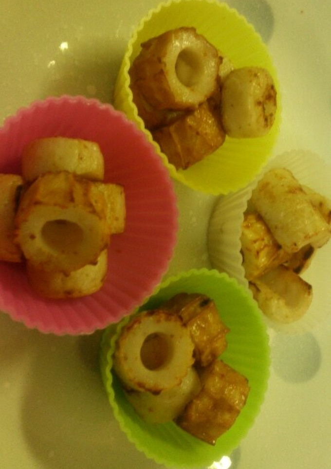 簡単お弁当にちくわのマヨピリ辛☆ 冷凍可-レシピのメイン写真