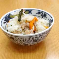 山菜おこわ-レシピのメイン写真