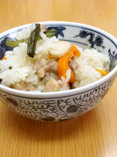 山菜おこわ-レシピのメイン写真