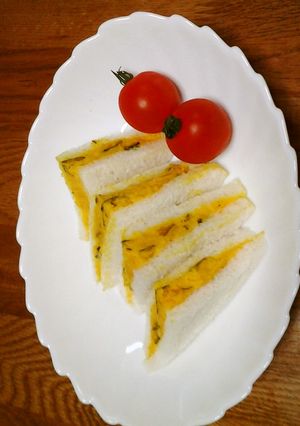 カボチヤサンドイッチ-レシピのメイン写真