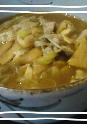 カレーうどん-レシピのメイン写真