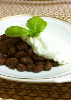 薬膳スイーツ？！塩小豆のヨーグルトがけ-レシピのメイン写真