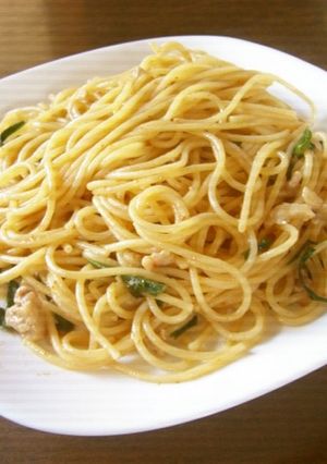 マヨネーズでコクウマ!! 味噌マヨパスタ-レシピのメイン写真