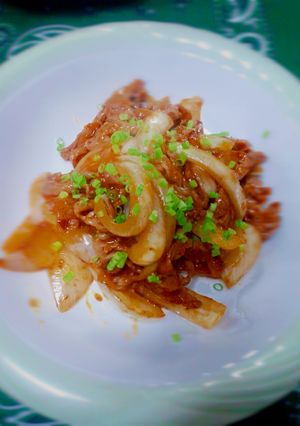ぶた★玉ねぎのケチャップ炒め-レシピのメイン写真