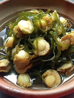 切り昆布と帆立の煮物☆母の味-レシピのメイン写真