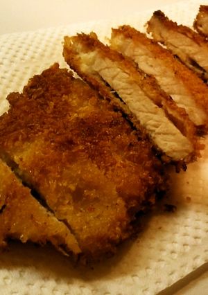 ◆フライパンｄｅ衣サクサク焼きトンカツ◆-レシピのメイン写真