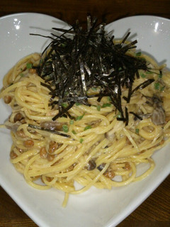 うまっ!納豆マヨパスタ-レシピのメイン写真