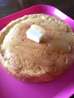 とろけるふわふわパンケーキ-レシピのメイン写真