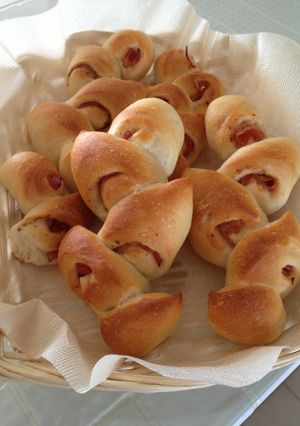 お家で美味しく ベーコンエピ-レシピのメイン写真