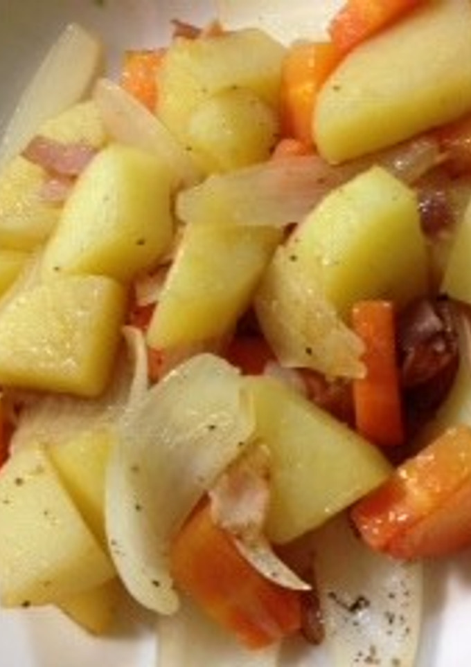 簡単美味しい!コンソメの野菜炒め!!-レシピのメイン写真