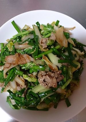 節約♪野菜沢山♪おつまみ♪生姜焼き♪-レシピのメイン写真