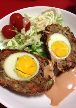 野菜たっぷり♪スコッチエッグ-レシピのメイン写真