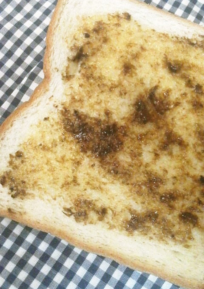 海苔の佃煮トースト　はまるよ♪-レシピのメイン写真