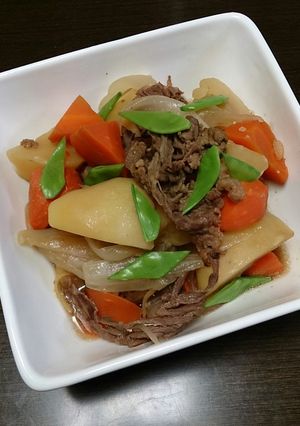 我が家の甘めな肉じゃが-レシピのメイン写真