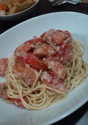 簡単！冷製パスタ-レシピのメイン写真