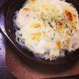 ツナ大根の豆腐ソースでグラタン風♡