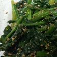 お子さんいる方必見!ほうれん草の胡麻和え