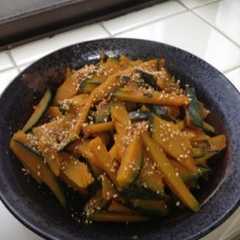 A picture of カボチャをにんにく風味で♪簡単、時短♪.