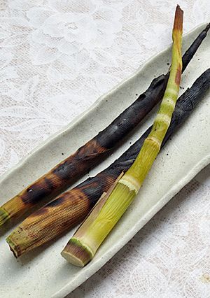 月山竹（山菜）の焼き物-レシピのメイン写真