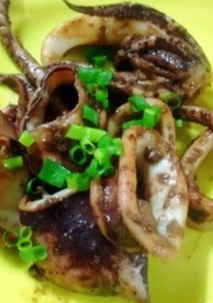 美味い♪ イカの肝炒め-レシピのメイン写真