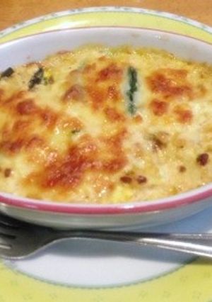 肉味噌入り豆腐グラタン-レシピのメイン写真