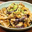 簡単おいしぃ♪豚と茄子のオーロラ味噌炒め