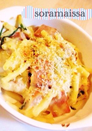 ゴロゴロ☆スパムの豆乳グラタン-レシピのメイン写真