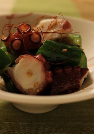 たたき胡瓜とたこのピリ辛和え-レシピのメイン写真