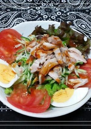 バンバンジー風サラーダ-レシピのメイン写真