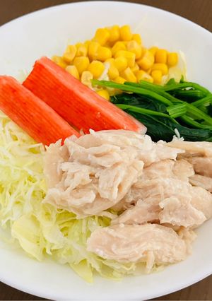 レンチン塩麹鶏ささみサラダチキン⭐︎-レシピのメイン写真