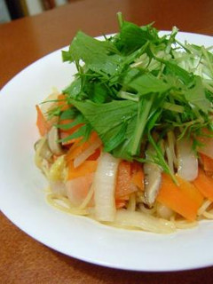 鍋具材でパスタ-レシピのメイン写真