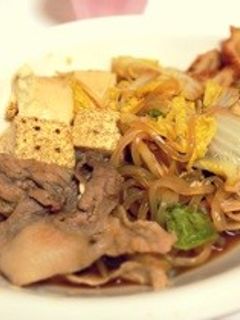 豚肉で☆すき焼き風煮-レシピのメイン写真