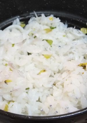 シラス&大根の葉の混ぜご飯-レシピのメイン写真