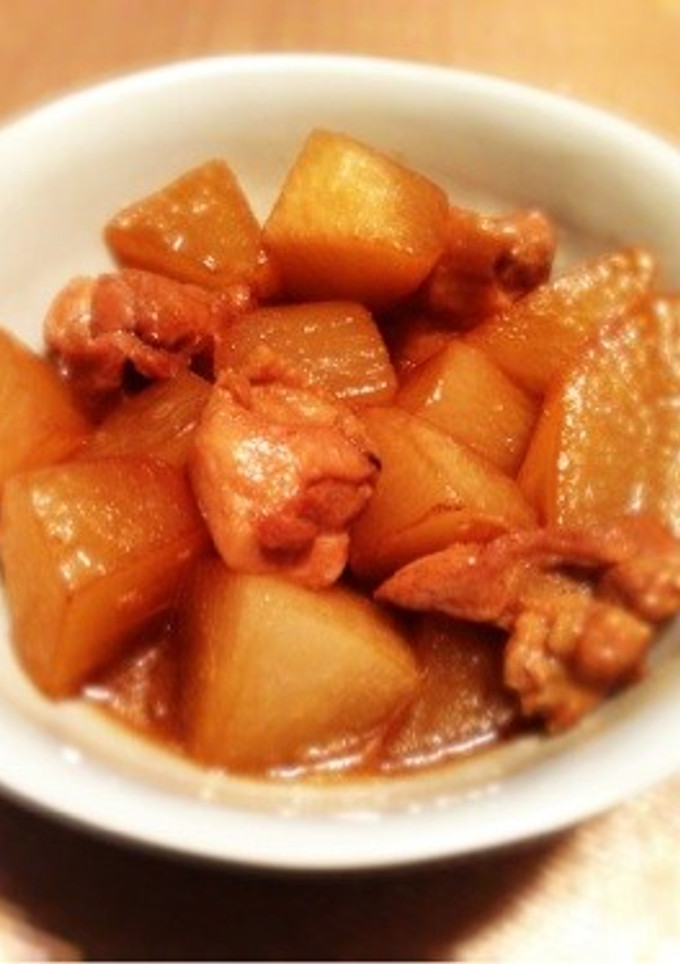 ごはんがすすむ！鶏肉と大根の煮物-レシピのメイン写真