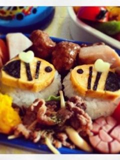 キャラ弁・デコ弁・簡単みつばち♡-レシピのメイン写真