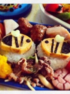 キャラ弁・デコ弁・簡単みつばち♡-レシピのメイン写真