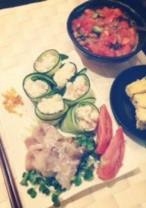 はんぺんとお豆腐の軍艦!-レシピのメイン写真