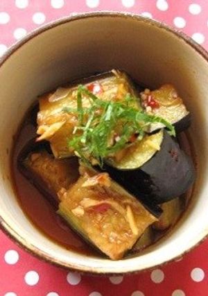 中華風茄子の揚げ浸し-レシピのメイン写真