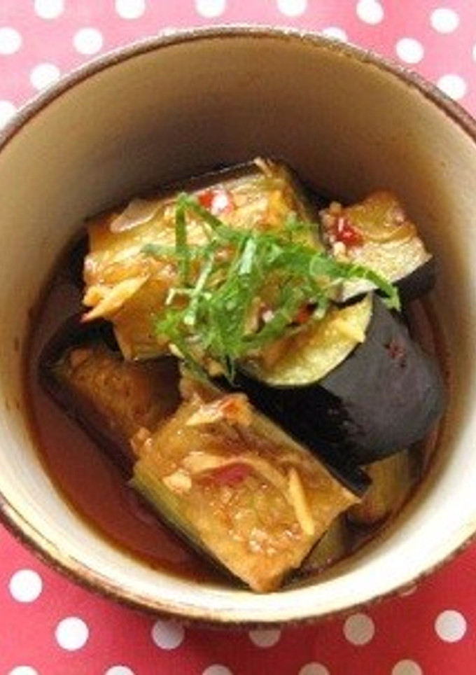 中華風茄子の揚げ浸し-レシピのメイン写真