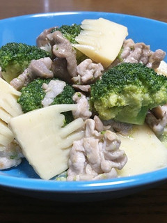 簡単おかず♪豚肉とブロッコリーの中華炒め-レシピのメイン写真