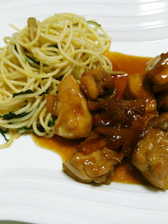 しそ消費★パスタでお肉に合う付け合せ!-レシピのメイン写真