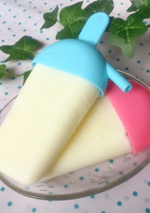 ミルクアイスキャンディ-レシピのメイン写真