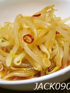 簡単節約お惣菜♪もやしの中華風酢の物-レシピのメイン写真