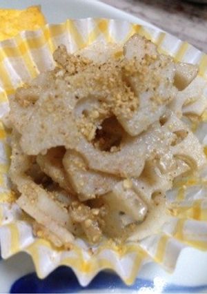 お弁当に！れんこんのナムル風塩炒め-レシピのメイン写真