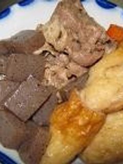 ちくわとコンニャクの煮物-レシピのメイン写真