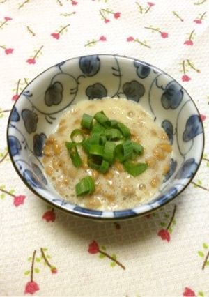 え？っと驚く納豆の酢の物-レシピのメイン写真