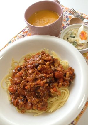 食べる野菜ミートソース-レシピのメイン写真