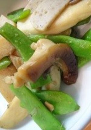 簡単、味そのまま！インゲンと蒲鉾の炒め物-レシピのメイン写真