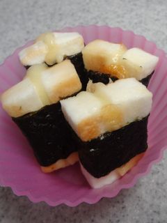 はんぺんチーズ♪磯辺焼き*お弁当にも-レシピのメイン写真